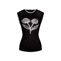 SHU APPAREL CROPPED TANK TOP #2 - BLACK