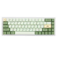 XDA V2 Matcha Green Tea Dye Sub Keycap ชุดหนา PBT สำหรับแป้นพิมพ์ Gh60โป๊กเกอร์87 Tkl 104 Ansi Xd64 Bm60 Xd68 Xd96ญี่ปุ่น