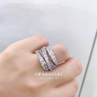 ?สินค้าพร้อมส่งในไทย?ของแท้100% Swarovskiของแท้♈SALE Outlets♈Swarovski Twist ring125th Anniversary ♈Swarovskiแท้ แหวน Swarovski สวารอฟส ของแท้ 100% แหวนผู้หญิง แหวนแฟชั่น ของขวัญวาเลนไท