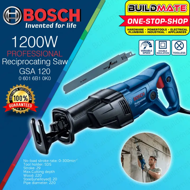 BOSCH Professional Reciprocating Saw / Sabre Saw Metal Cutting Wood Working Tools GSA120