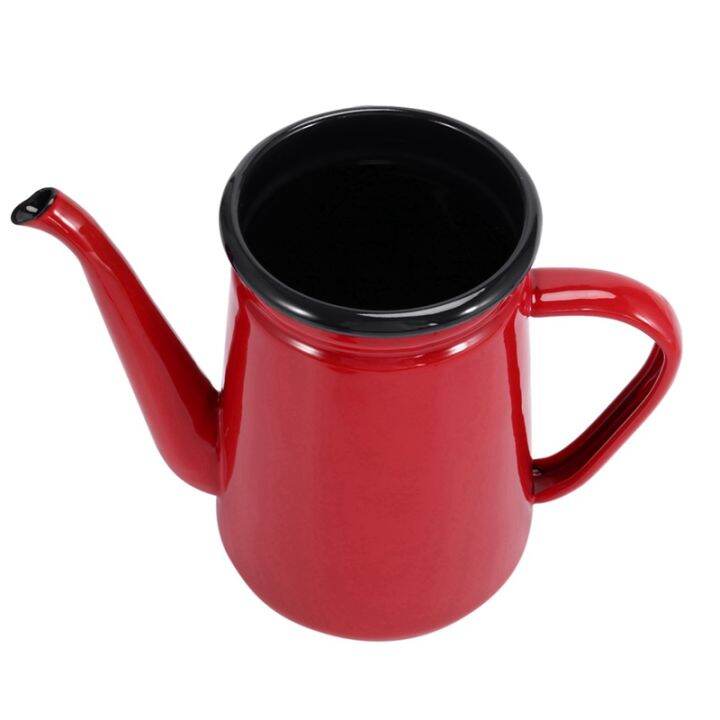 3x-1-1l-high-grade-enamel-coffee-pot-pour-over-milk-water-jug-pitcher-barista-teapot-kettle-for-gas-stove-red