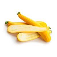 ซูกินีเหลือง เมล็ดพันธุ์สีทอง zucchini yellow   บรรจุ 4-30 เมล็ด ปลูกง่าย โตเร็ว [10 เเถม 1 คละได้]