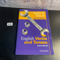 หนังสือ (มือหนึ่ง) Test It Fix It Preintermediate English Verbs &amp; Tenses - Kenna Bourke