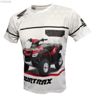 Ranger New Summer Honda Fourrax Rincon 4x4 3D Printed T-shirt fashion versatile t-shirt