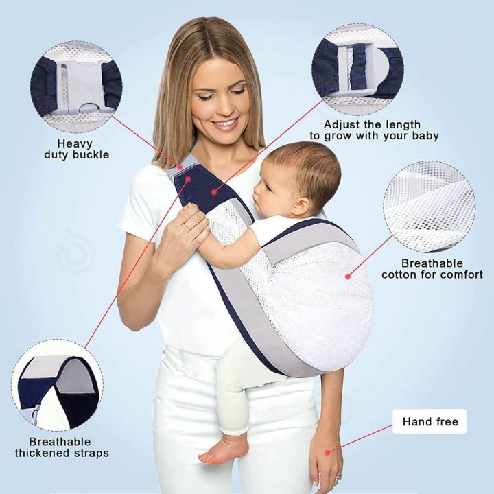 เดินทางเป้อุ้มเด็กกระเป๋าอุ้มเด็กกระเป๋าเป้สะพายหลังผ้าตาข่ายbaby-carrier-slingเป้อุ้มเด็กมัลติฟังก์ชั่นเป้อุ้มเด็กผ้าอุ้มเด็กกระเป๋าของเป้อุ้มเด็กนั่งที่นั่งเด็กเป้สะพายเด็กhip-seat