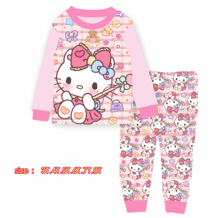 80781 Cuddleme Girl Kitty Pyjamas / Hello Kitty Sleepwear / Baju Tidur ...