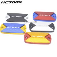 ✖☃▪ฝาปิดกระปุกน้ำมันไฮดรอลิกเบรกหน้าสำหรับ700X Honda NC700X NC NC700 X 2012-2013โลโก้เลเซอร์