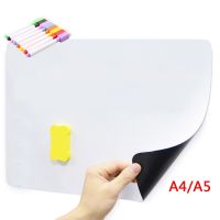 A5 A4 Magnetic Kitchen Whiteboards Fridge Magnets Dry Wipe White Board Marker Writing Record Message Board Remind Memo Pad Gift Note Books Pads