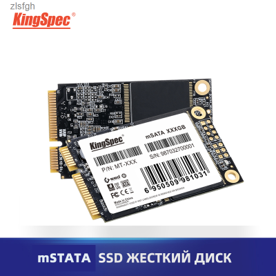 KingSpec เอ็มซาต้า SSD 120Gb โซลิดสเตทไดรฟ์256GB 512GB Mini SATA 1เทราไบต์ SSD Hdd ดิสก์ฮาร์ดไดรฟ์ภายในสำหรับพีซีแล็ปท็อป Zlsfgh