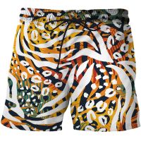 Abstract Art Color Y2k Short Pants Men Women 3D Printed Swimsuit Swim Trunks Beach Shorts Skateboard Sport Cool Gym Ice Shorts