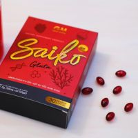 ไซโกะ กลูต้า Saiko gluta ผลิตภัณฑ์เสริมอาหาร ตรา จีเอ็ม 1 กล่อง มี 30 ซอฟเจล