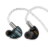 Yanyin Canon II/Canonii 4BA + 1ไดรฟ์เวอร์ไดนามิกชีวภาพไฮบริด HiFi IEMs ในหูฟังหูฟังครอบหู