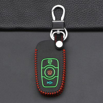 ✚ Luminous Leather Car Key Case Cover Bag Shell Protection for Great Wall Haval M6 F5 H6 COUPE Sport H2 H4 Accessories Auto