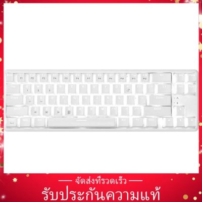 ▧☄ Ajazz K680T แป้นพิมพ์มีสายและ Bt Dual - Mode 68 คีย์สีขาวและสีแดง Sw