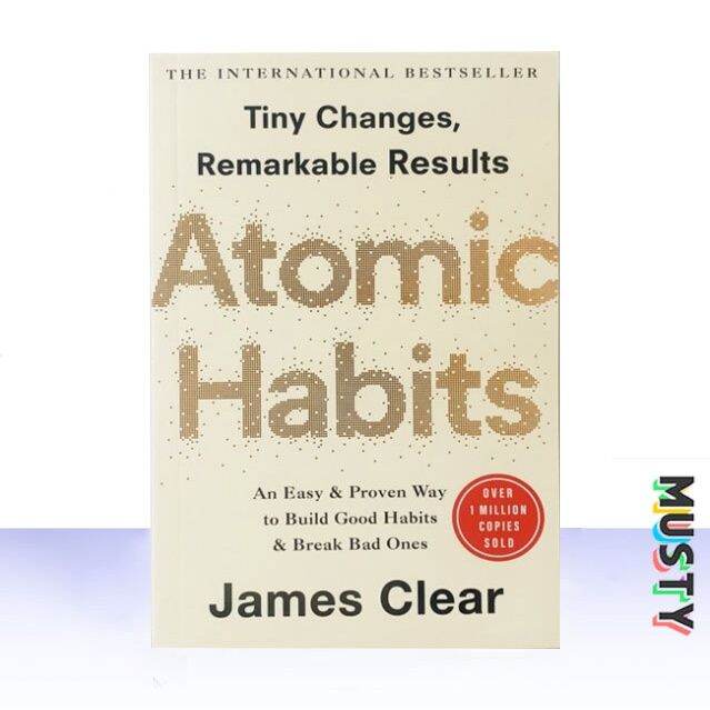 Atomic Habits by James Clear 100% English Book AUTHENTIC (bookmark ...