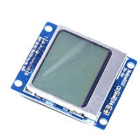 【❖New Hot❖】 mxizg โมดูล1ชิ้นไฟแบ็คไลท์สีขาว84*48 84x8 4อะแดปเตอร์ Lcd Pcb สำหรับ Nokia 5110