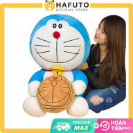Size 45cm Gấu Bông Doraemon Hafuto, Doremon Ôm Bánh Rán, Quà Tặng Cho Mọi Lứa Tuổi thumbnail