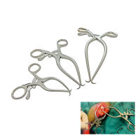 eChenZiWoDianZiKeJiYo Gelpi Retractor สแตนเลส Retractor Self-Retaining 14ซม. 16ซม. Veterinary Surgical Instruments