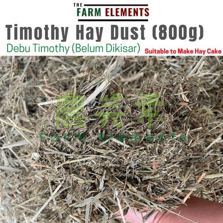 Timothy Hay Dust for Small Animal Treats (800g) Suitable for Making Hay