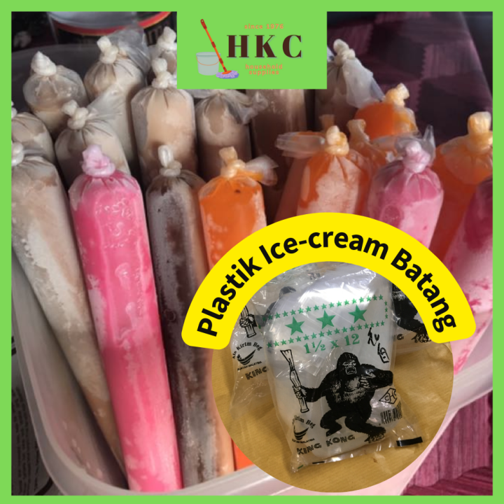 【Ready Stock Malaysia】Plastik Aiskrim Malaysia King Kong Icecream