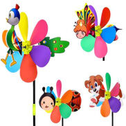 CNABPC Đồ Chơi Cối Xay Gió Nhiều Màu 21Inch Chong Chóng Cối Xay Gió Tự Lắp