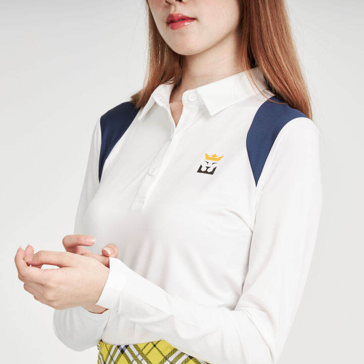 EXCEED Women's Golf Long Sleeves Shirt ECYFL002 เสื้อกอล์ฟ ผู้หญิง