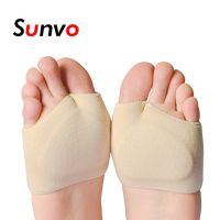 ✜ Silicone Gel Half Insoles for Metatarsal Forefoot Pain Relief Shoe Pads Ball of Foot Cushions For Hallux Valgus Corrector Socks