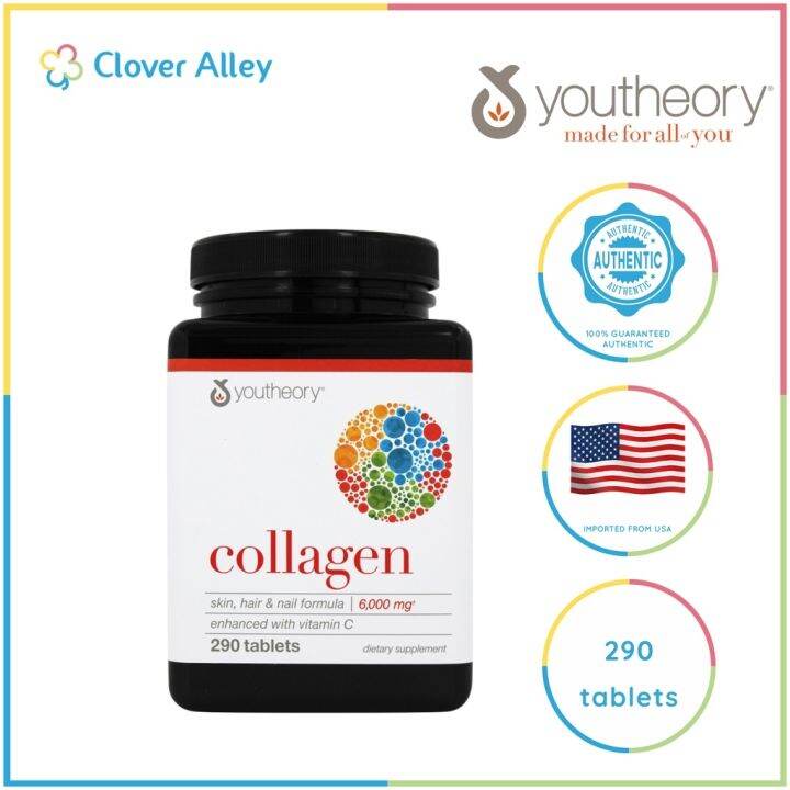 Youtheory Collagen - 290 Tablets NEW LOOK | Lazada PH