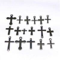 20PCS Mixed Stainless Steel Crosses Note Charm Pendant DIY Charms Designer Charms for celets