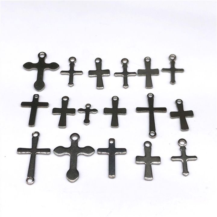 20pcs-mixed-stainless-steel-crosses-note-charm-pendant-diy-charms-designer-charms-for-celets
