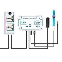 NANWEI 3-In-1 Ph/ec/temp เครื่องตรวจจับคุณภาพน้ำ W-Ireless W-IFi ออนไลน์ PH EC Controller Professional PH Controller พร้อมปลั๊กรีเลย์ Repleaceable Electrode BNC Type Probe เครื่องทดสอบคุณภาพน้ำ