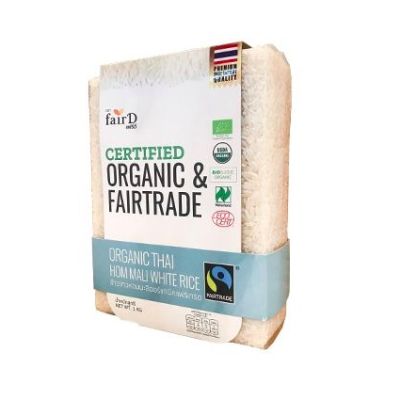 📌 Fair:d Organic Hommali Rice 1kg Fair:d ข้าวหอมมะลิอินทรีย์ 1กก. (จำนวน 1 ชิ้น)