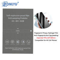 FOONLYU Anti Spy Peeping Privacy ฟิล์มไฮโดรเจลสำหรับตัวป้องกันโทรศัพท์ใช้เครื่องตัดฟิล์มเครื่องตัด Jiutu Devia-SOPO STORE