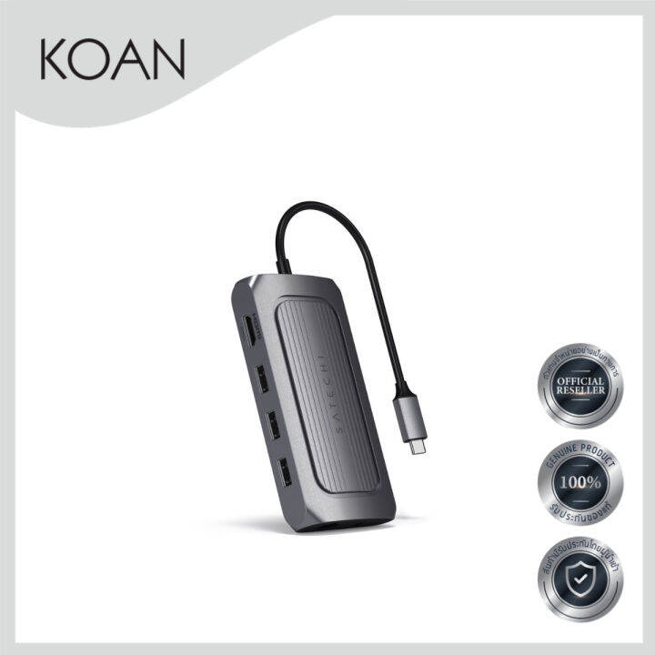Satechi USB 4 Multiport Adapter with 8K HDMI Space Gray Lazada.co.th
