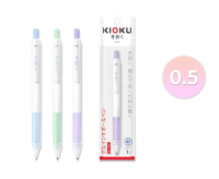 (1 ด้าม) KIOKU Japan Quality ปากกาเจล รุ่น KK611 กันน้ำ ขนาด 0.5 mm (สุ่มสีด้าม)