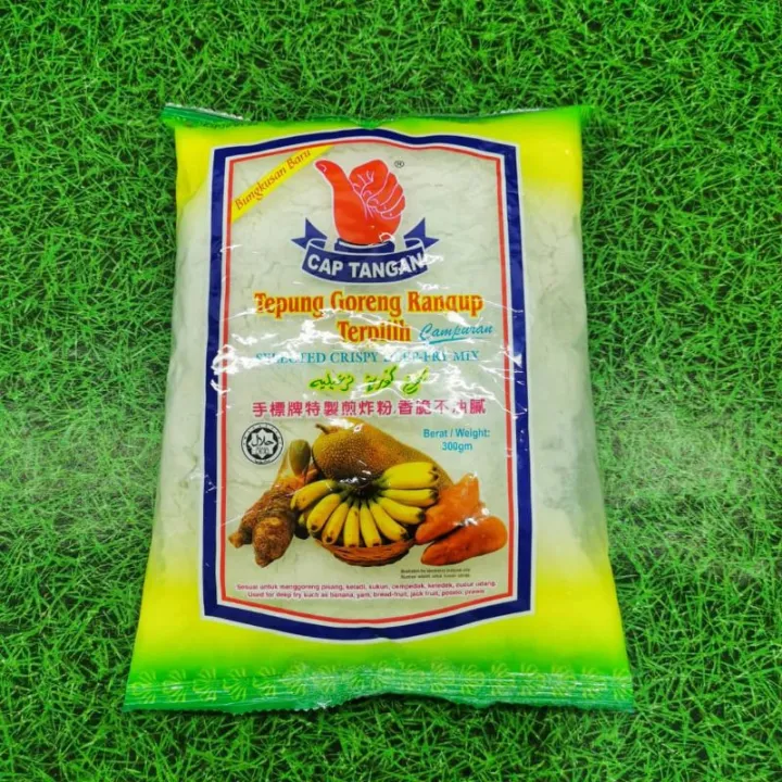 Cap Tangan Tepung Goreng Rangup Terpilih 300g ( Selected Crispy Deep ...