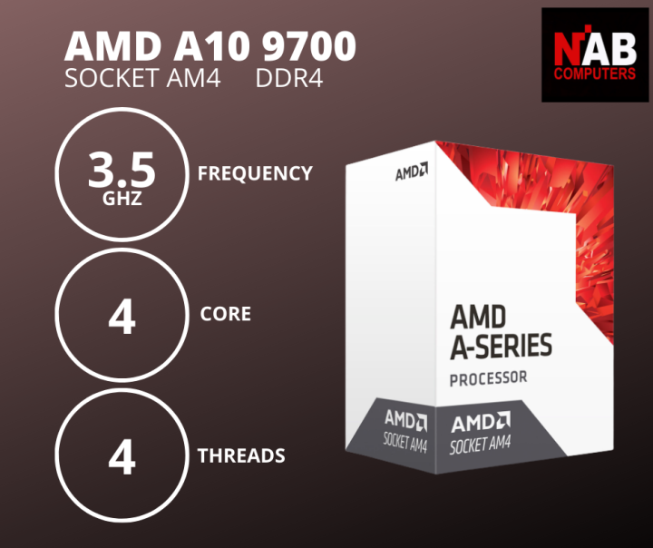 AMD A10 9700 processor | Lazada PH