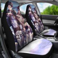 【ใหม่】โจมตี OnPrintedPair FrontSeat Cover ProtectiveSeat ProtectorParts ที่หุ้มเบาะนั่ง