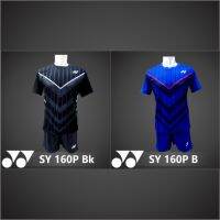 Yonex Y160 เสื้อยืดและกางเกงกีฬาแบดมินตัน - Sport TN - Blue, M