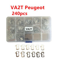 200Pcslot VA2T VA2 ss Car Lock Repair Accessories Car Lock Reed Lock Plate For Peugeot Citroen 12 types each 20pcs