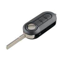 [A Car Home] เหมาะสำหรับ FIAT GRANDE PUNTO 500 BRAVO DUCATO PANDA 3ปุ่ม KEY FOB REMOTE CASE 3-Key Key Case Key Protector