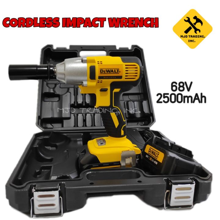 DeWalt 68V CORDLESS IMPACT WRENCH (2500mAh ) | Lazada PH