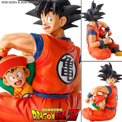 Figure ฟิกเกอร์ จากการ์ตูนเรื่อง Dragon Ball Z ดราก้อนบอล แซด Son Goku &amp; Son Gohan โงกุน ซง โกคู และ ซง โกฮัง Ver Anime ของสะสมหายาก อนิเมะ การ์ตูน มังงะ คอลเลกชัน ของขวัญ Gift จากการ์ตูนดังญี่ปุ่น New Collection Doll ตุ๊กตา manga Model โมเดล
