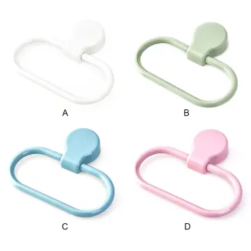 4 PCS Set Towel Holder Toilet Paper Holder Bath Towel Hook Towel