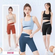 Bộ đồ thể thao, set quần áo tập Gym Yoga nữ 2 món áo bra quần legging lửng