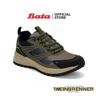 Bata บาจา รองเท้าผ้าใบ (สนีคเคอร์)ชายแบบผูกเชือก รองเท้าหุ้มส้น รองเท้าผ้าใบลำลอง รองเท้าลำลองชายแบบผูกเชือก รุ่น KASEN สีกากี 8307810