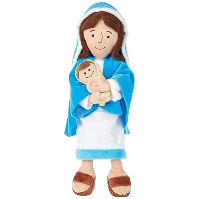 หมอนตุ๊กตา12.8In พระเยซูคริสต์ศาสนาคริสต์ของเล่นตุ๊กตานุ่มๆศาสนาปลุชชี่ยัดไส้คริสเตียนรูปตุ๊กตาของขวัญวันเกิดเด็ก