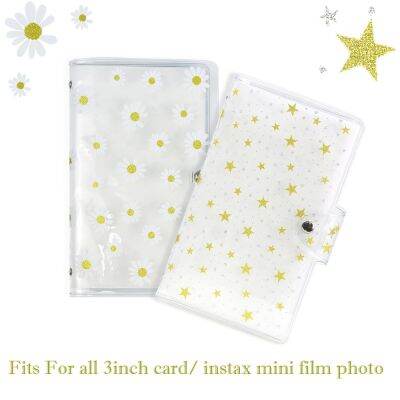 ❣♤❐ 3 Inch 96 Pockets PVC Photo Film Album Storage Book For Fujifilm Instax Mini 11 8 9 7s 50 90 Film Paper/ Tickets/ Name Card