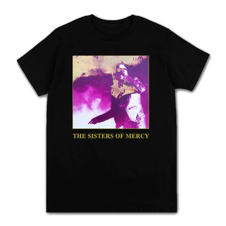 มีสินค้า-new-the-sisters-of-mercy-อัลบั้มพิมพ์เสื้อยืดผู้ชายและผู้หญิงโพสต์-punk-goth-rock-band-t-เสื้อ-tops-tees-2022ใหม่มาถึง