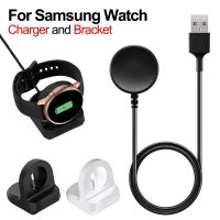 ☎┅❁ 1M Charging Cable For Samsung Galaxy Watch 3 4 Smartwatch Power Charge Cord Accessories USB Charger Stand Dock Bracket for watch